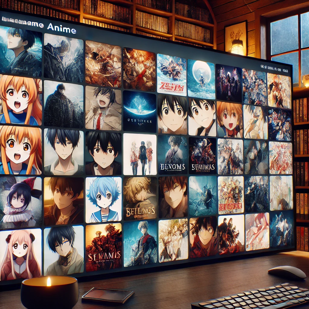 choose from vast libarary of classic and latest Anime.